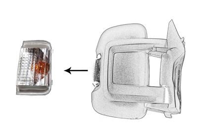 Van Wezel 0983916 Turn signal repeater in the mirror 0983916 0983916 Van Wezel Turn signal repeater in the mirror