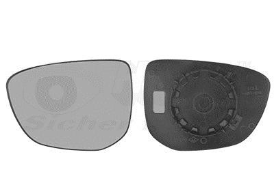 0984831 Van Wezel Wing mirror glass, left