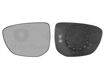 0984837 Van Wezel Wing mirror glass, left