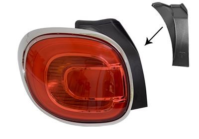 1609923 Van Wezel Tail lamp upper left