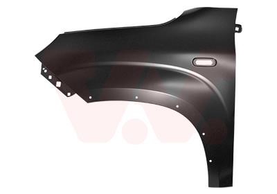 Van Wezel 1613655 Front fender left 1613655 1613655 Van Wezel Front fender left
