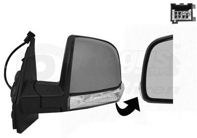 Van Wezel 1638807 Rearview mirror external left 1638807
