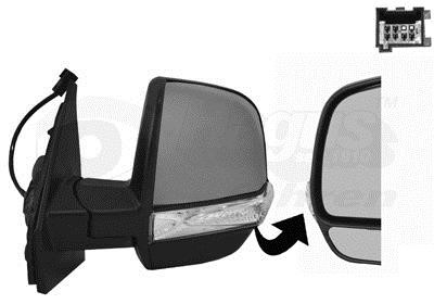  1638817 Rearview mirror external left 1638817