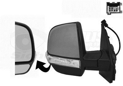 1638818 Van Wezel Rearview mirror external right