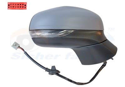 1809808 Van Wezel Rearview mirror external right