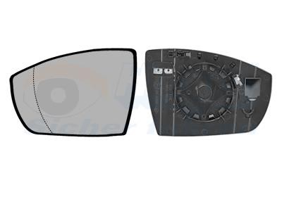 1802837 Van Wezel Wing mirror glass, left