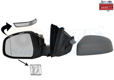 1882817 Van Wezel Rearview mirror external left