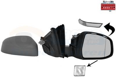 1882818 Van Wezel Rearview mirror external right