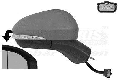 Van Wezel 1883808 Rearview mirror external right 1883808 1883808 Van Wezel Rearview mirror external right
