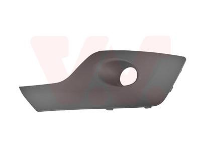 Radiator grille Ford Transit Custom: 1987593 Van Wezel Front bumper grille (plug) left