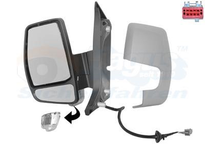 1987827 Van Wezel Rearview mirror external left