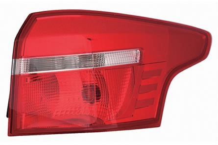 Rear tail light Ford Focus: 1948922 Van Wezel Tail lamp upper right