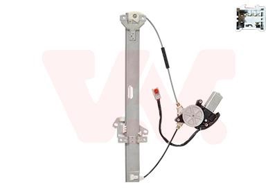 Window regulator Honda Jazz: 2543263 Van Wezel Power window left