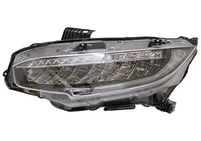 2590963 Van Wezel Headlight left