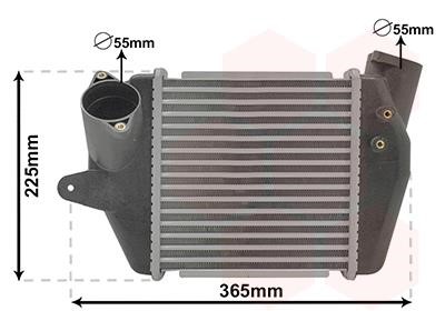 Intercooler Mazda: 27004243 Van Wezel Intercooler, charger