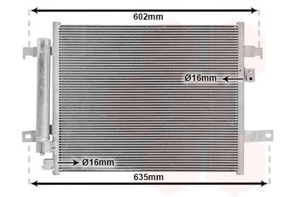 Car AC Mazda MX-5: 27005294 Van Wezel AC Condenser