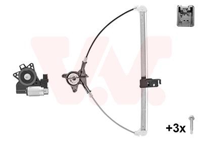 Window regulator Mazda 3: 2734268 Van Wezel Power window right