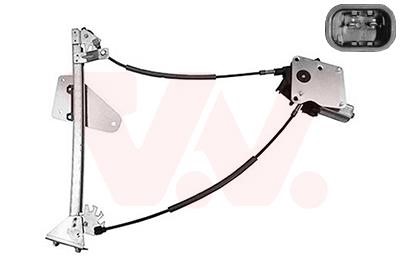 Window regulator Mazda MX-5: 2759262 Van Wezel Power window right