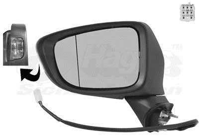 2766817 Van Wezel Rearview mirror external left
