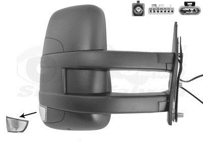 2816818 Van Wezel Rearview mirror external right