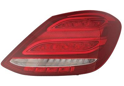 Back lights Mercedes C-Class: 2924926U Van Wezel Tail lamp upper right