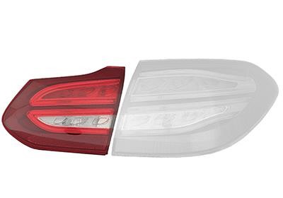 Rear tail light Mercedes C-Class T-Model: 2925928U Van Wezel Tail lamp upper right