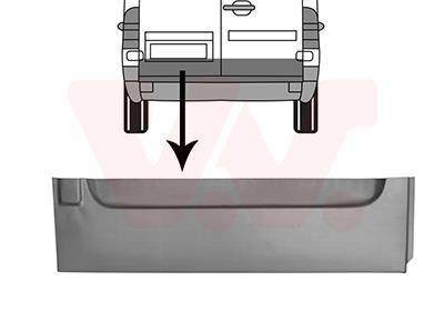 3076149 Van Wezel Repair part door