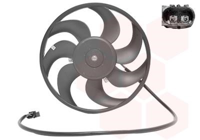 Van Wezel 3080745 Hub, engine cooling fan wheel 3080745