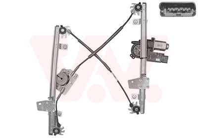 Window regulator Nissan Primera: 3352265 Van Wezel Power window left