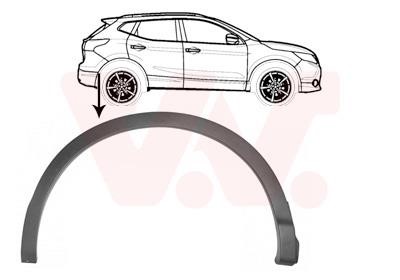 3391524 Van Wezel Wing extension rear right