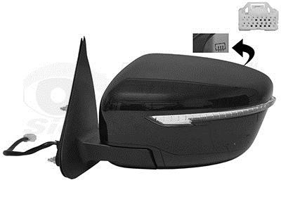 3391817 Van Wezel Rearview mirror external left