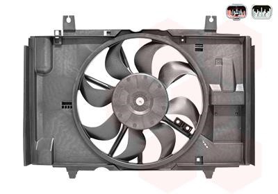 Van Wezel 3380747 Hub, engine cooling fan wheel 3380747
