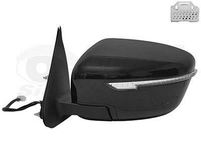 Outside mirror Nissan Juke: 3383805 Van Wezel Rearview mirror external left
