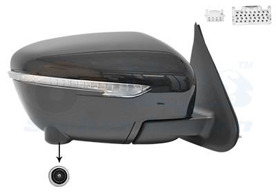 3383828 Van Wezel Rearview mirror external right