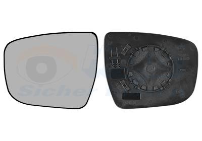 3383835 Van Wezel Wing mirror glass, left