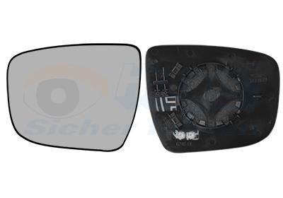 Outside mirror Nissan Juke: 3383837 Van Wezel Wing mirror glass, left