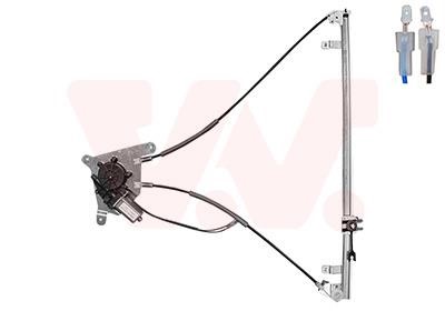 Window regulator Nissan NV400: 3799263 Van Wezel Power window left