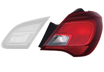 Tail lights Opel Corsa E: 3804936 Van Wezel Tail lamp upper right