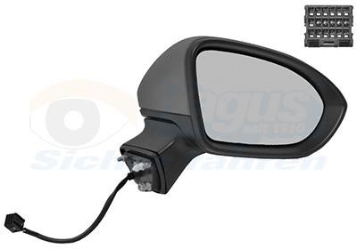 Door mirror Opel Astra K: 3810808 Van Wezel Rearview mirror external right