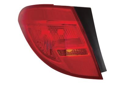 Back lights Opel: 3860931M Van Wezel Tail lamp outer left