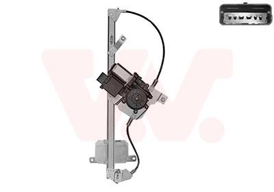 Window lifter Peugeot 207: 4029270 Van Wezel Power window right