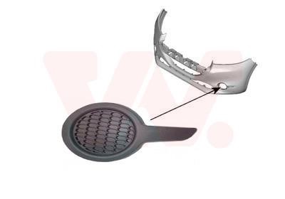 4034591 Van Wezel Front bumper grille (plug) left