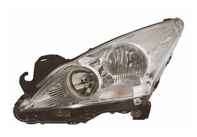 Front lights Peugeot 5008: 4076961 Van Wezel Headlight left