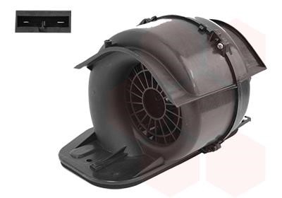 Blower motor Renault Megane: 4337773 Van Wezel Fan assy - heater motor