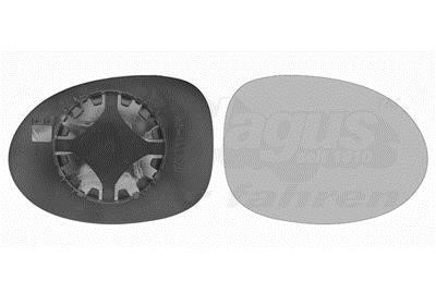 Door mirror glass Renault Twingo: 4342836 Van Wezel Wing mirror glass, right