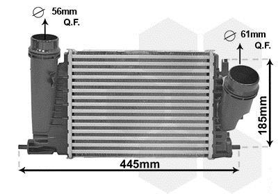 Intercooler Renault Espace: 43014701 Van Wezel Intercooler, charger