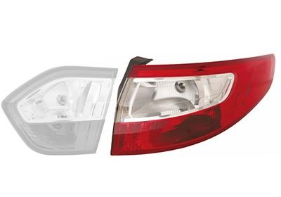 Rear tail light Renault Fluence: 4305932 Van Wezel Tail lamp upper right