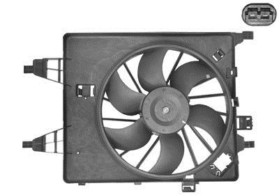 Van Wezel 4312746 Hub, engine cooling fan wheel 4312746