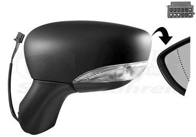 4373805 Van Wezel Rearview mirror external left