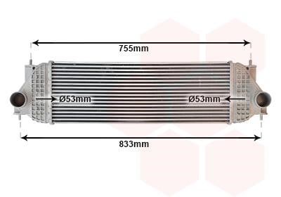 Intercooler charger Suzuki: 52014134 Van Wezel Intercooler, charger